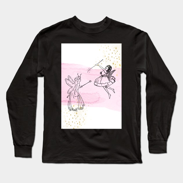 Fairy Chatter Long Sleeve T-Shirt by localchubbygrl